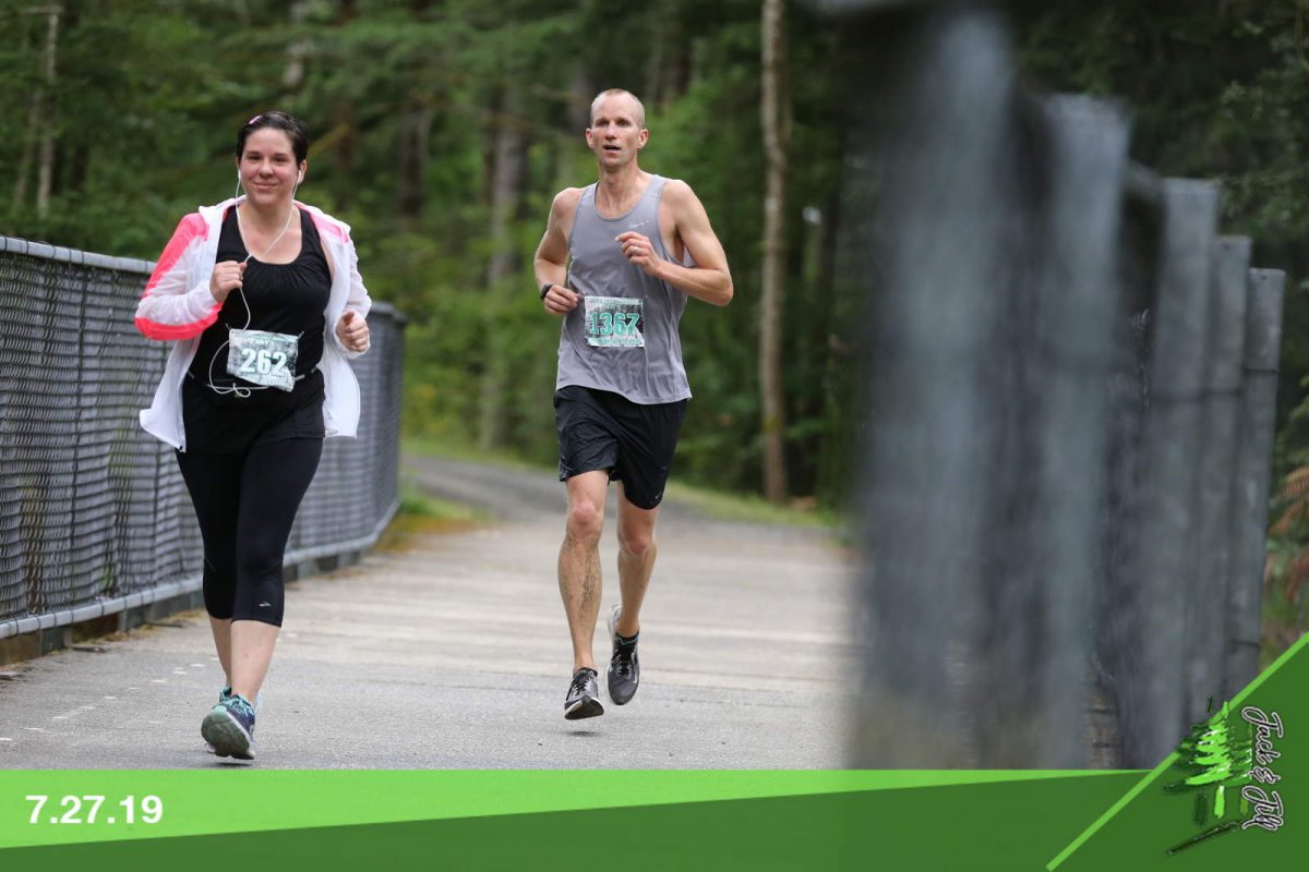 Jack and Jill’s Downhill Marathon 2019 blake runs